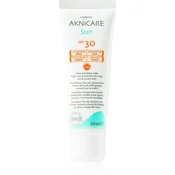 Synchroline Aknicare  Sun emulzija za sončenje za aknasto kožo in seboroični dermatitis SPF 30  50 ml
