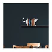 WALLXPERT Granicnik za knjige Kitap tutucu 5 White