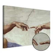 Slika - Michelangelo – The Creation of Adam (hands) 90x60 Premium Print