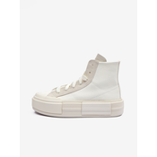 Cream Womens Ankle Sneakers on the Converse Chuck Taylor Platform - Men
