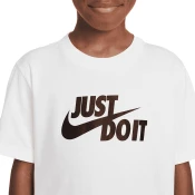 Nike Sportswear Majica  črna / bela