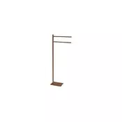Gedy - Stojalo z obešalnikom za brisače TRILLY 83,5 cm bronasto