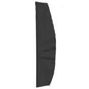 vidaXL Prevleka za vrtni senčnik črna 265x50/70/40 cm 420D oxford