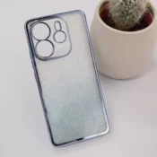 Maska Shiny Frame za Xiaomi Redmi Note 14 4G (EU) plava