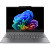 Lenovo - Yoga 7i 2-in-1 - Copilot+ PC - 14 2K OLED Touchscreen Laptop - Intel Core Ultra 5 Processor - 16GB Memory - 512GB SSD - Luna Grey