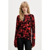 Desigual Pulover Lund 25WWJF16 Rdeča Regular Fit