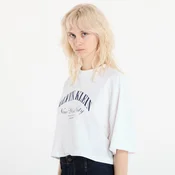 Majice Calvin Klein Jeans Ss Cropped Boxy Heri Tee White S
