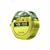 slomart vb05 vanguard series bluetooth brezžične slušalke v5.3 tws s polnilnim ohišjem (zelena)