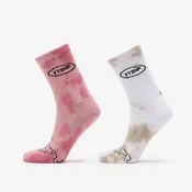Nogavice Footshop Basic Crew Socks 2-Pack Tie Dye Color 43-46