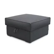 Tabure SMART COSARO XL s shranjevalnim prostorom 71x71 cm, temno siv