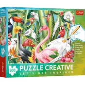 Trefl - Puzzle Creative: Paradise Birds - 500 dijelova