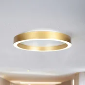 Steinhauer LED stropna svetilka Ringlux zlata barva, O 30 cm, kovina, 2700 K - Dnevna soba/jedilnica - Sodobni - zlato