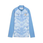 PUMA Manchester City Quarter-Zip Warmup Top Women, Sports, Icy Blue/Regal Blue, M