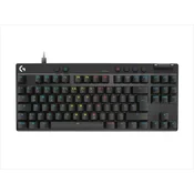 Logitech G mehanicka tastatura G Pro X Rapid crna, Tkl, Lightsync RGB, taktilna magnetna, 920-013233