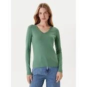 United Colors Of Benetton Bluza 3GA2E4245 Zelena Regular Fit
