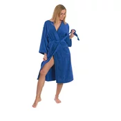 Interkontakt Ženski bombažni kopalni plašč model KIMONO 03 Navy Blue XXL