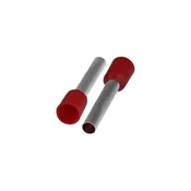 slomart PLASTROL KI/T-1X4/25,5/50 RD izolirana kabelska stopica, 4mm2, 25.5mm, rdeča, 50 kos.
