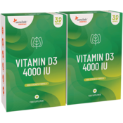 Essentials Vitamin D3 4000 IU, visoka doza - veganski, 60 kapsula