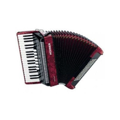 HOHNER HARMONIKA BRAVO III 80 BASNA RDEČA SILENT KEY