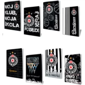 Pangraf sveska A5 Luks Partizan meki povez, 48 listova karirani