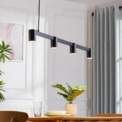 Arcchio viseča svetilka Brinja, črna, 120 cm, 4-svetilna, GU10 - Dnevna soba/jedilnica - Sodobni - Aluminij