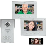 Elro ELRO DV4000IP-2 video domofon WiFi-IP, 2 apartmaja, Full HD kamera