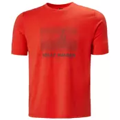 Helly Hansen HP RACE GRAPHIC T-SHIRT, muška majica, crvena 34419