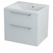 Kozmetična omarica WAVE, 60 x 65 x 48 cm, bela - Bela - 24 - 48.00 - MDF/laminat - Obešen na steno - Samodejno zapiranje - Sapho - WAVE - 60.00 - 60x65x48 cm - 65.00
