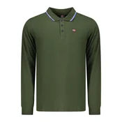 NORWAY 1963 MENS LONG-SLEEVED POLO SHIRT, GREEN