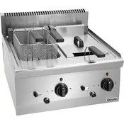 BARTSCHER Električna friteza z 2 x 8-litrskima posodama
