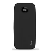 Prijenosna baterija ttec - ChargeUp LCD, 10 000 mAh, crna
