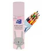 Oxford Olo trpežni svinčniki v tubi, 12 barv