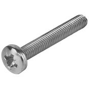 shumee Vijak z valjasto glavo, metrični navoj, DIN 7985 (paket 10 kosov) M5x10mm Vorstahl