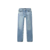 MANGO Kavbojke Lacy moder denim