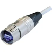 Neutrik Neutrik NKE6S-3 RJ45 omrežni kabel\, Patch kabel CAT 6 S/FTP 3.00 m bela 1 kos, (20421659)