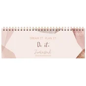 Tischkalender quer Plan it 2027
