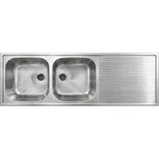 ProHome Market Sudopera dvodelna sa ocedivacem 1230x430mm