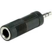 ROLINE Roline 11.09.4443 11.09.4443 avdio adapter [1x 3\,5 mm banana moški konektor - 1x priključna doza za 6\,3 mm banana moški konektor], (20411485)