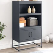 Vidaxl vidaXL Omarica antracitna 68,5x38,5x123,5 cm jeklo