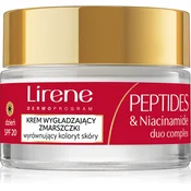Lirene Peptides & Niacinamide Duo Complex učvrstitvena dnevna krema proti gubam za zrelo kožo SPF 20 50 ml