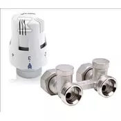 slomart Termostatski komplet THERMO SET z VKO ravnimi ventili