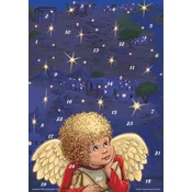 Gloria und die himmlische Tasche. Fensterbild-Adventskalender
