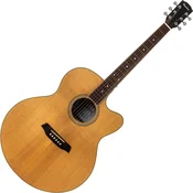 Pasadena PJC-300 Natural Satin Akustična kitara Jumbo