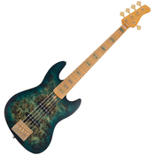 Sire Marcus Miller V10-5 Transparent Green Satin 5 strunska bas kitara