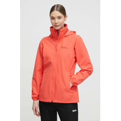 Outdoor jakna Jack Wolfskin Stormy Point boja: crvena