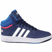 adidas HOOPS MID 3.0 K, djecije patike za slobodno vrijeme, plava GW0400