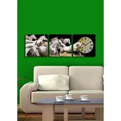 Wallity Zidni sat 3P2828CS-3, 90x28 cm, 3 dela