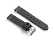 Kožni kaiš Diloy 18mm DIL392.1 Crna boja