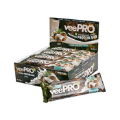 VeePro veganske proteinske ploščice – kokos, 12 ploščic