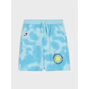 Sinsay - Kratke pantalone s tie-dye uzorkom SmileyWorld® - voda